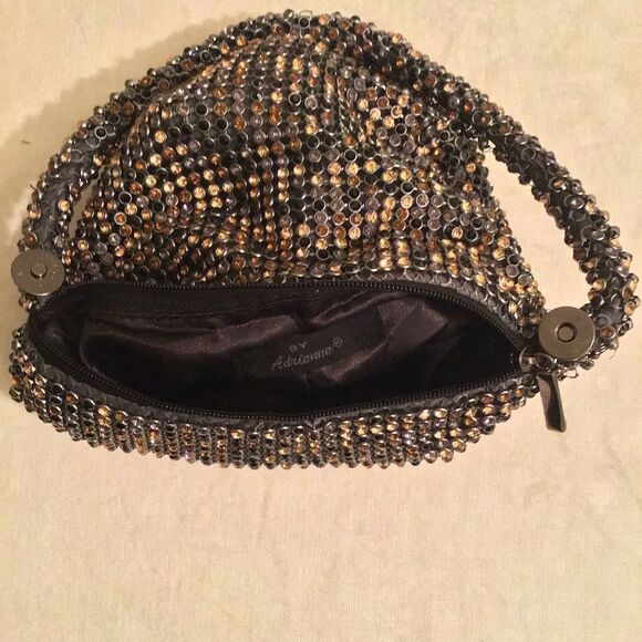 Real Collectibles by Adrienne Wristlet Crystal Evening Bag - Picture 4 of 5